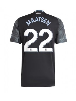 Aston Villa Ian Maatsen #22 Replika Borta Kläder 2025-26 Kortärmad